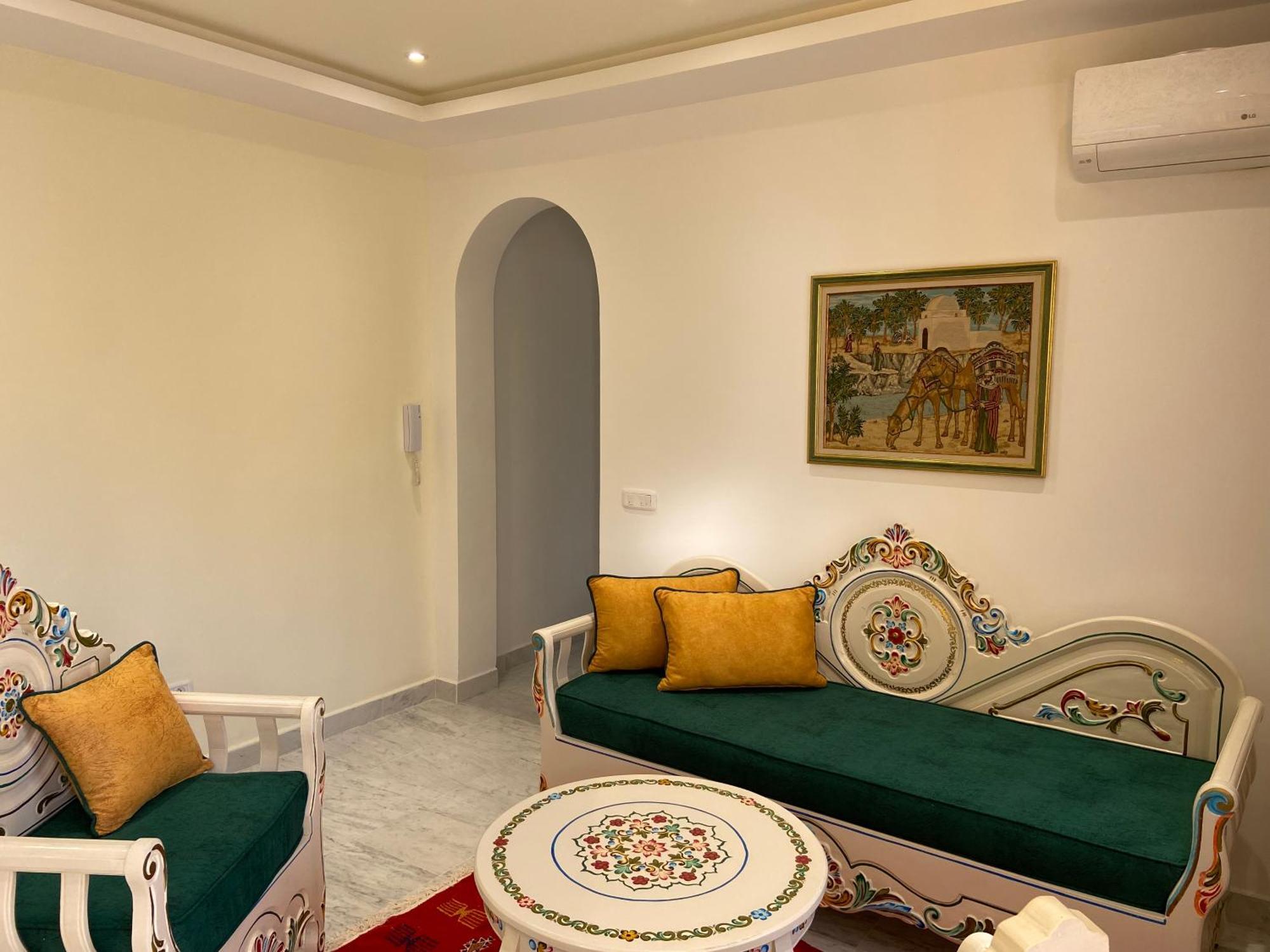 לה מרסה Marsa-Sidi Bousaid Cosy Authentic Apartment מראה חיצוני תמונה