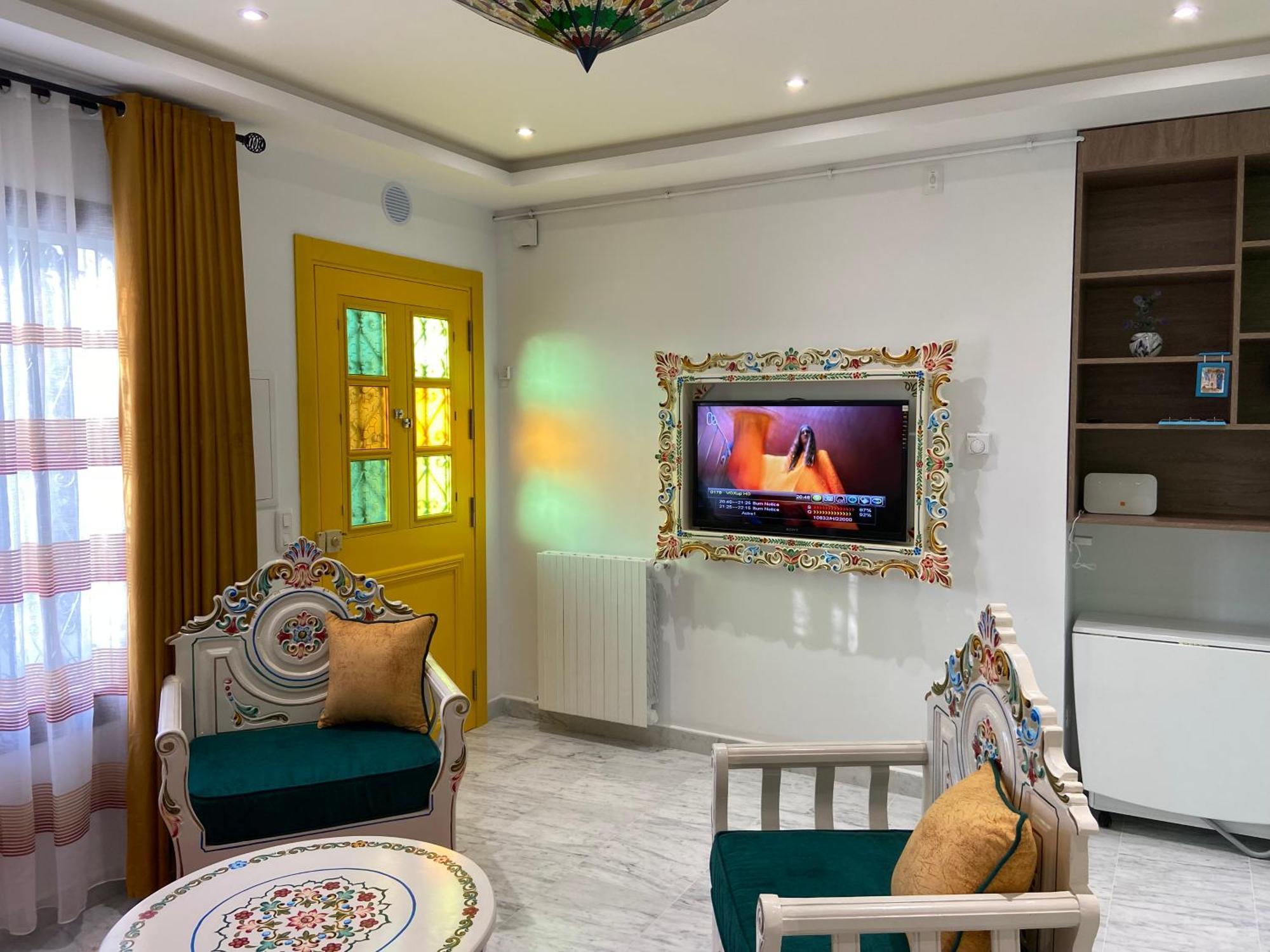 לה מרסה Marsa-Sidi Bousaid Cosy Authentic Apartment מראה חיצוני תמונה