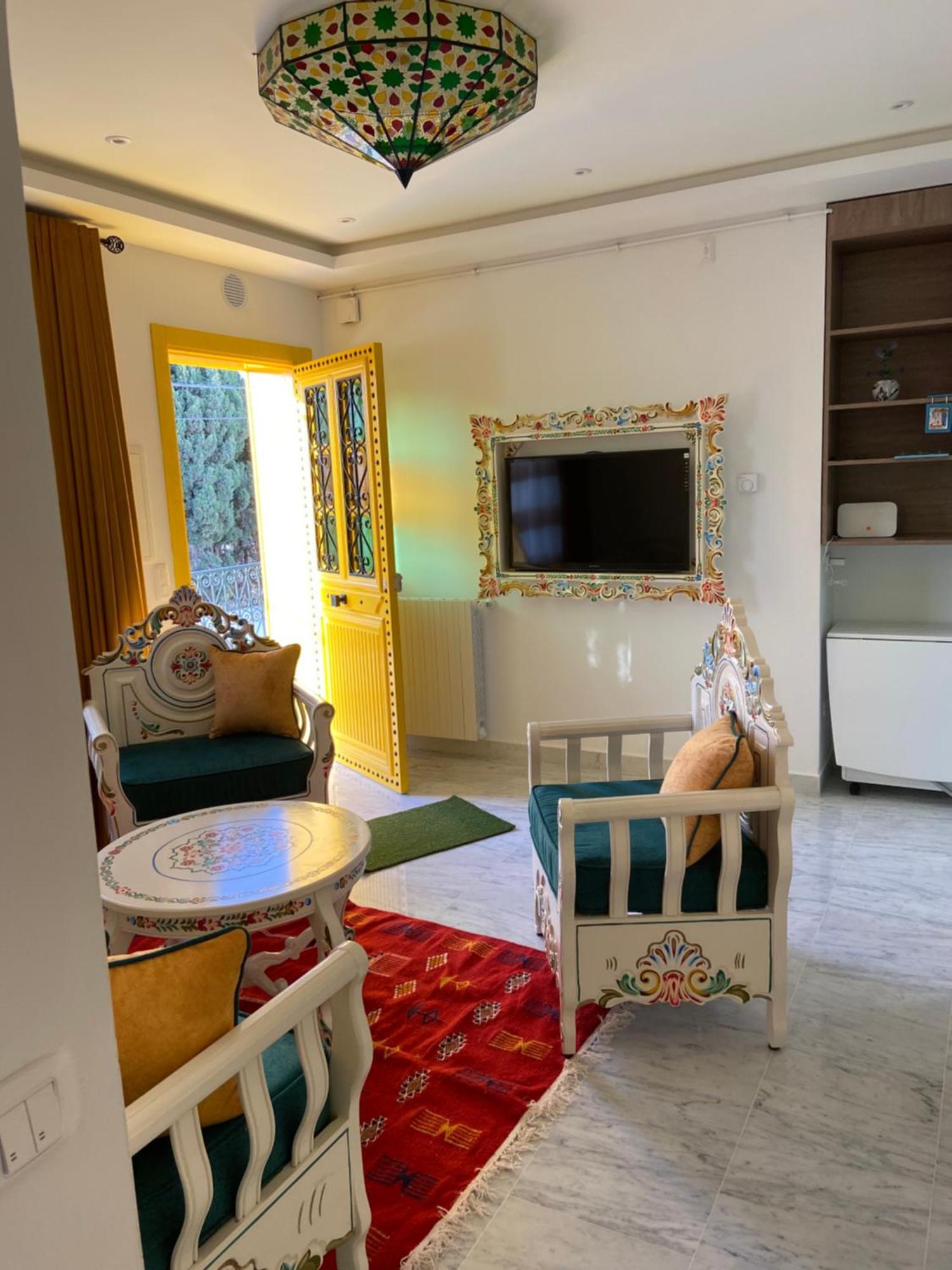 לה מרסה Marsa-Sidi Bousaid Cosy Authentic Apartment מראה חיצוני תמונה