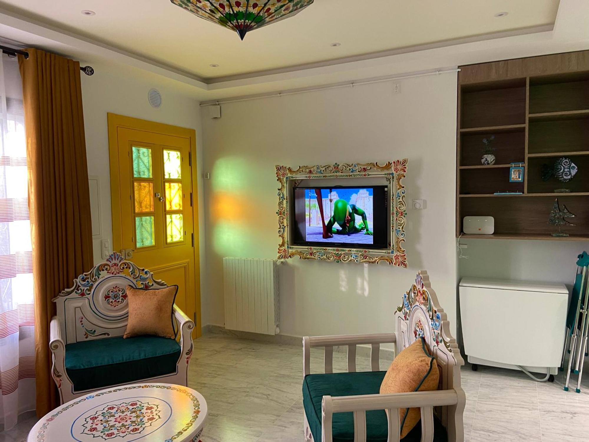 לה מרסה Marsa-Sidi Bousaid Cosy Authentic Apartment מראה חיצוני תמונה