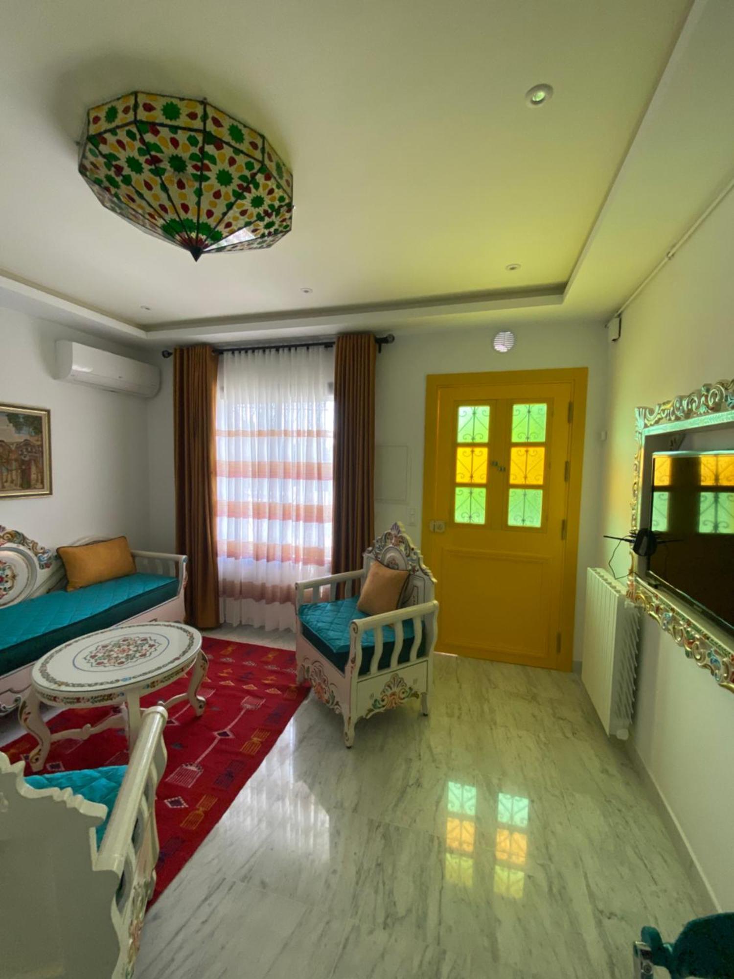 לה מרסה Marsa-Sidi Bousaid Cosy Authentic Apartment מראה חיצוני תמונה
